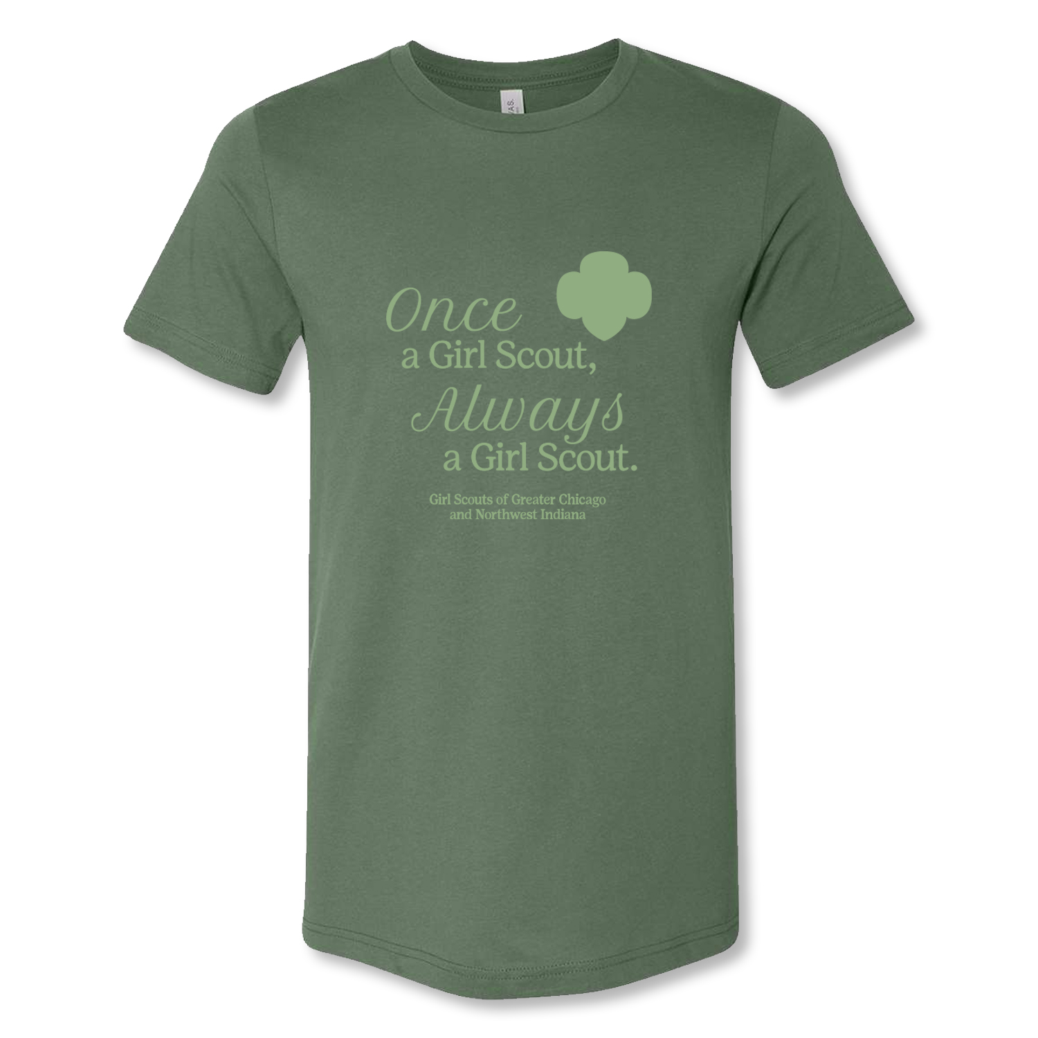 GCNWI Once A GS Adult T-Shirt Pine